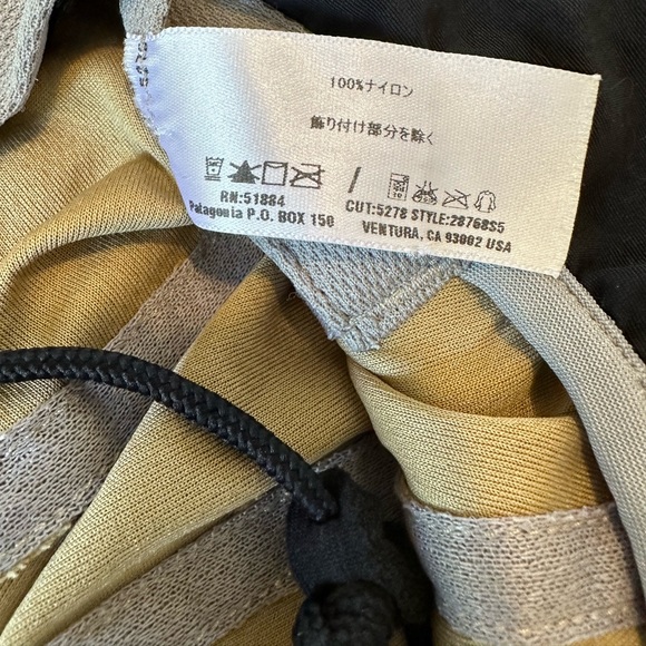 Patagonia Duckbill Strapback Vintage Fishing Water Hat RARE - Picture 14 of 16